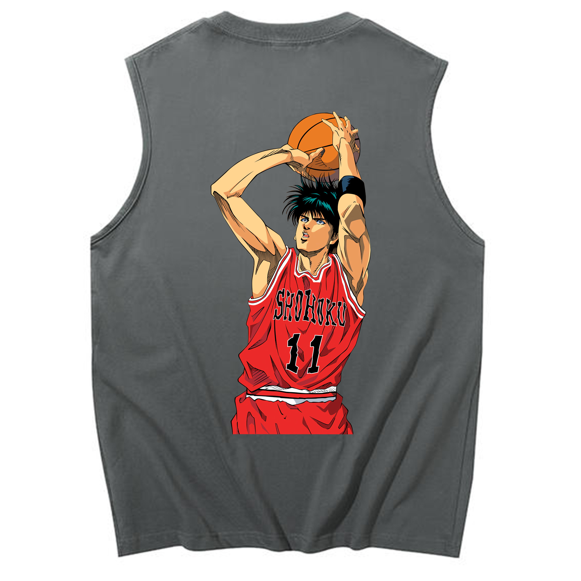 （画像用） SLAM DUNK／スラムダンク コットン100％タンクトップ（背面プリント）